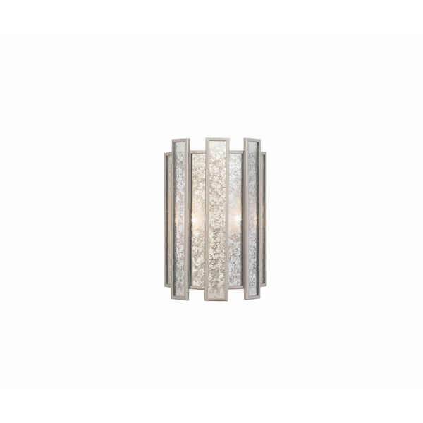 Palisade Tarnished Silver Two-Light ADA Wall Sconce, image 1