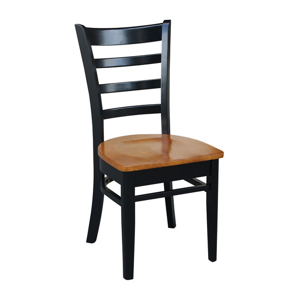 Black and Cherry Emily Side Chair, Set of 2, image 3