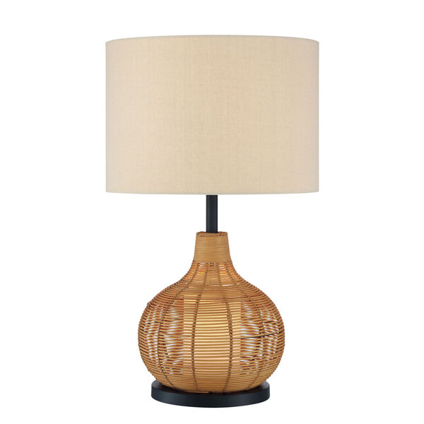 Paige Beige One-Light Table Lamp, image 1