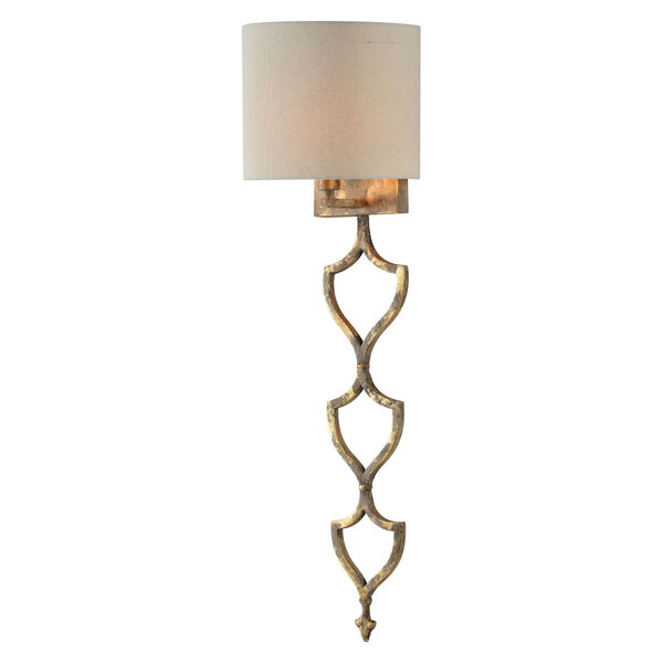 Dusky Gold 9-Inch One-Light Wall Sconce, image 1