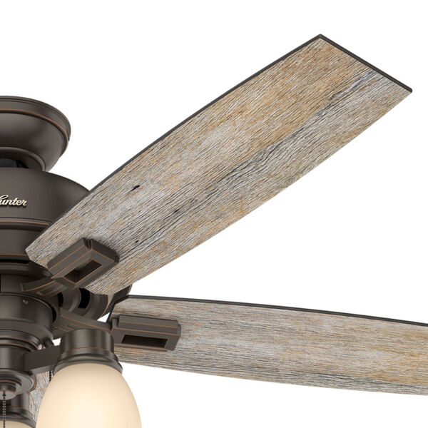 Donegan Onyx Bengal 52-Inch Three-Light LED Adjustable Ceiling Fan, image 7