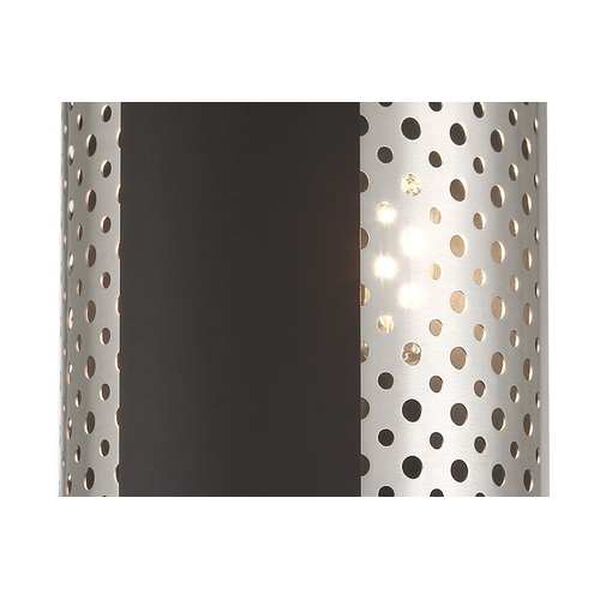 Noho Brushed Nickel Sand Coal Two-Light Wall Sconce, image 2