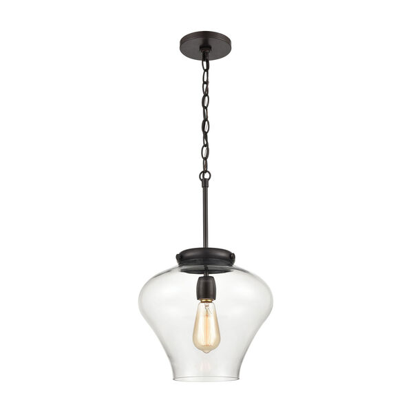 Amore Oil Rubbed Bronze One-Light Pendant, image 1