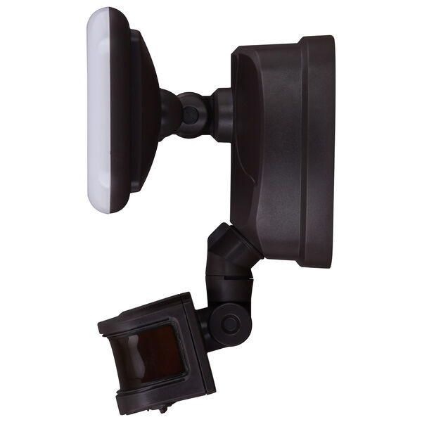 Theta Bronze Two-Light Outdoor Motion Sensor Adjustable Integrated LED Security Flood Light, image 3