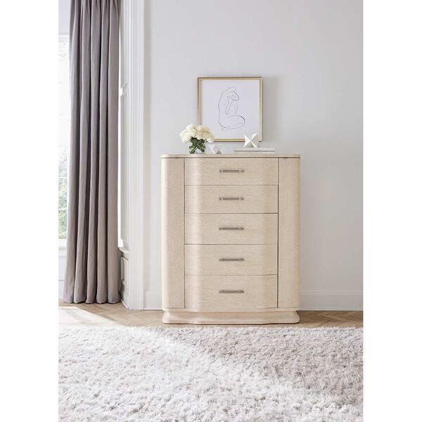 Nouveau Chic Sandstone Chest with Drawers, image 4