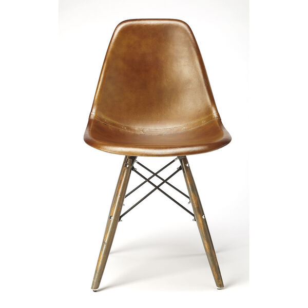 Brown 32-Inch Side Chairs, image 3