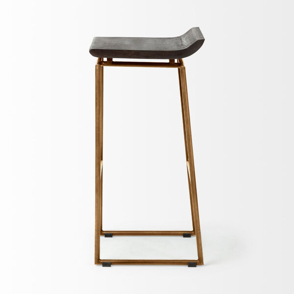 Givens Brown Bar Height Stool, image 3