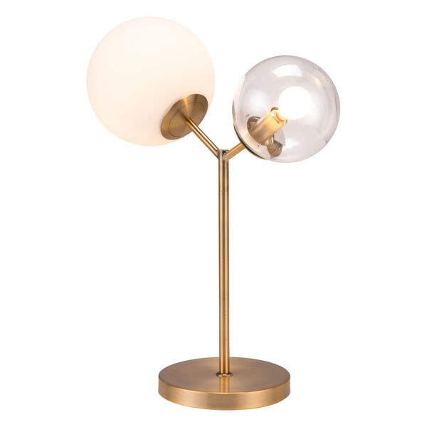 Constance Brass Two-Light Table Lamp, image 4