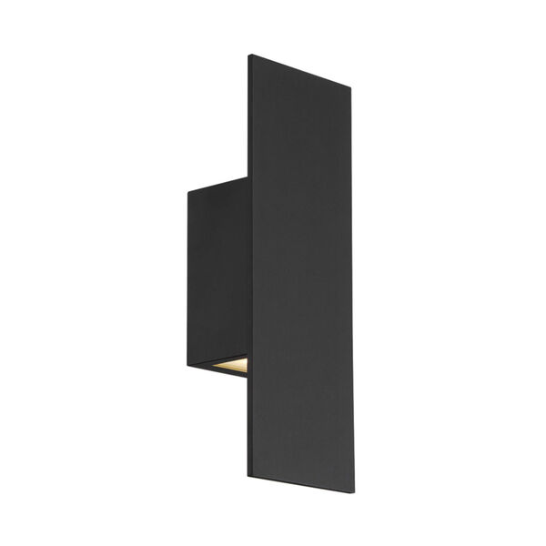 Icon Black 14-Inch Two-Light 3000K LED Outdoor Wall Sconce, image 1