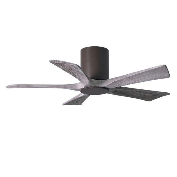 Irene Textured Bronze 42-Inch Ceiling Fan with Five Barnwood Tone Blades, image 4