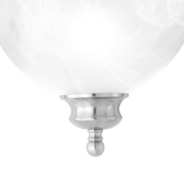 Essentials Brushed Nickel Wall Sconce, image 2