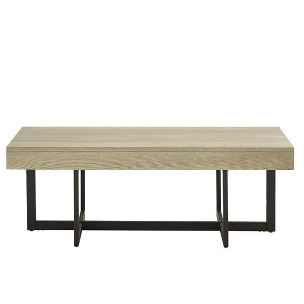 Hunter White Coffee Table with Two Drawer, image 5