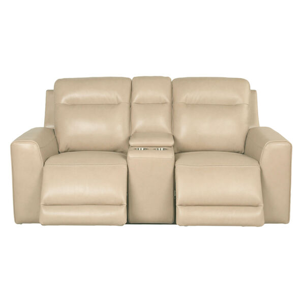 Doncella Sand Power Reclining Console Loveseat, image 4