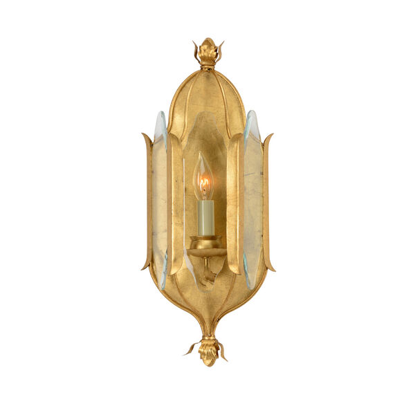 Stowe Antique Gold One-Light Wall Sconce, image 1