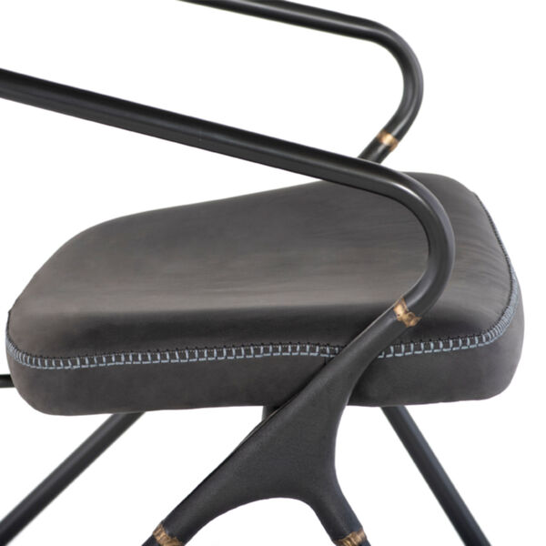 Akron Storm Black Dining Chair, image 4