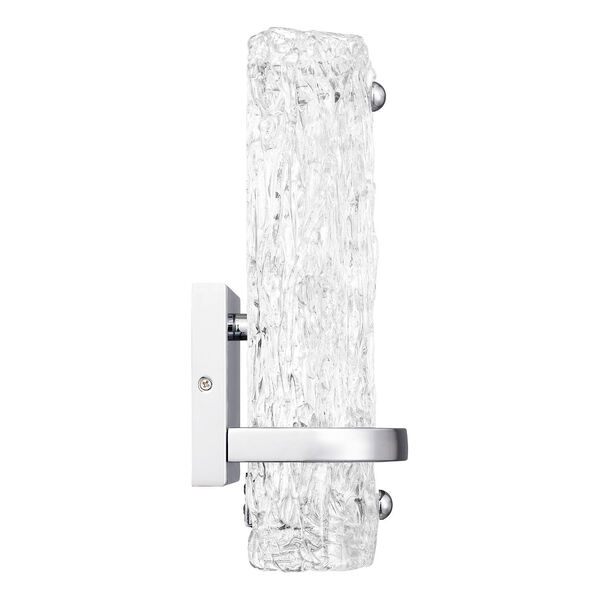 Pell Polished Chrome Integrated LED Wall Sconce, image 4