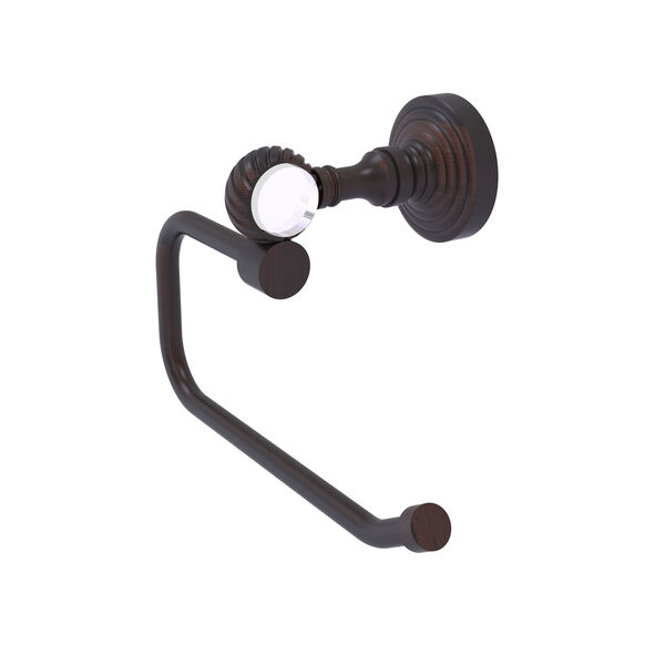 Pacific Grove Venetian Bronze Six-Inch Toilet Tissue Holder with Twisted Accents, image 1