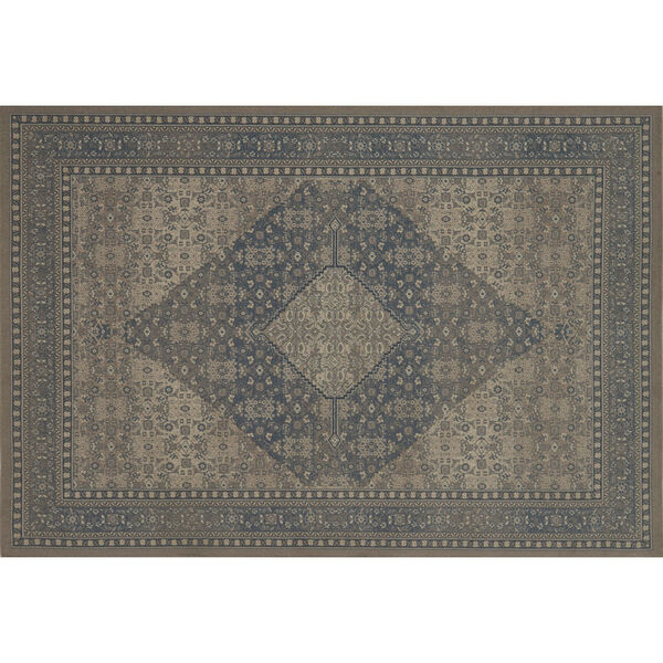 Crafted by Loloi Huntington Natural Slate Rectangle: 3 Ft. 11 In. x 5 Ft. 11 In. Rug, image 1