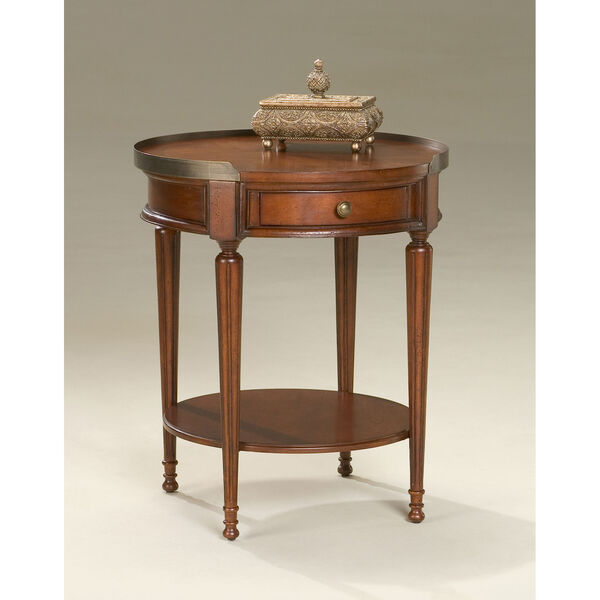 Cherry Accent Table, image 1