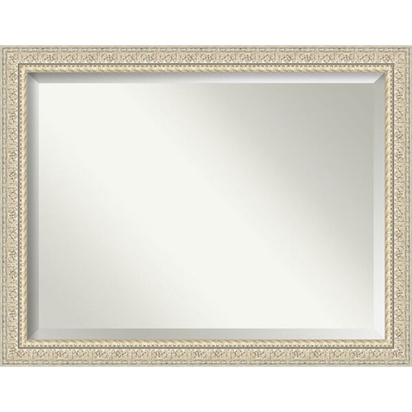 Fair Baroque Cream 46-Inch Bathroom Wall Mirror, image 1