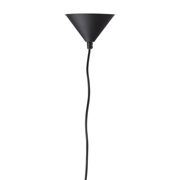 Karl Black and Matte Gold 14-Inch One-Light Pendant, image 2