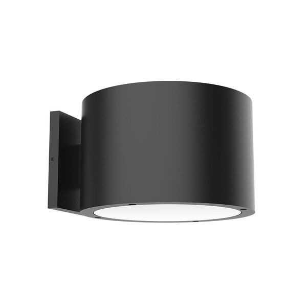 Lamar Black 20W Outdoor LED Wall Sconce, image 1