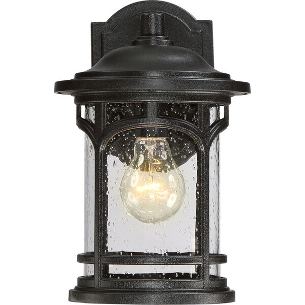 Marblehead Mystic Black 7-Inch One-Light Outdoor Wall Lantern, image 4