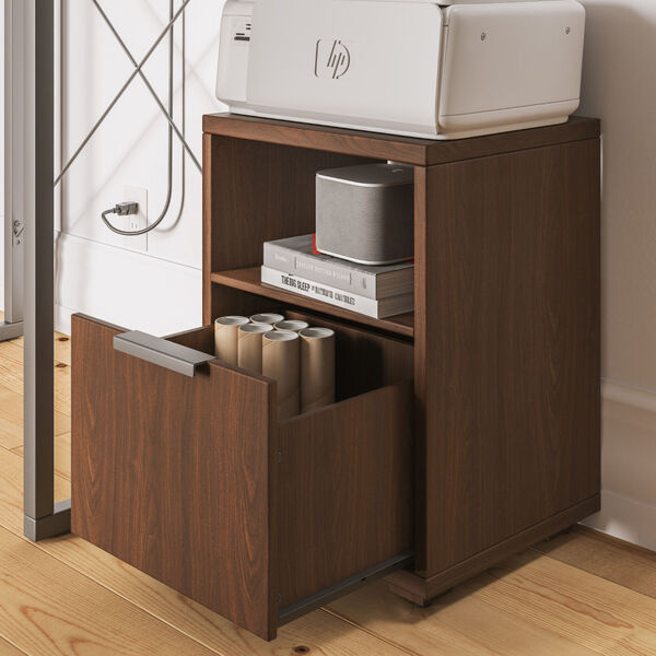 Merge Brown File Cabinet, image 3