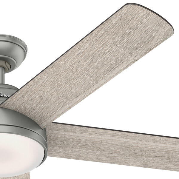 Romulus Matte Silver 54-Inch Smart LED Ceiling Fan, image 6