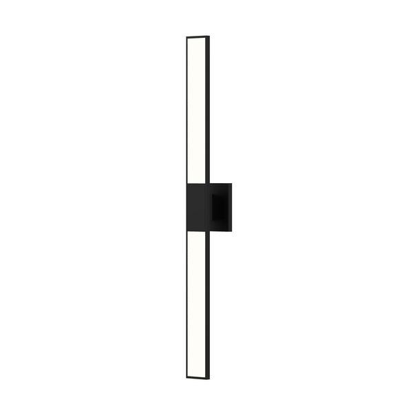 Planes Satin Black LED 2.5-Inch Wall Sconce, image 1
