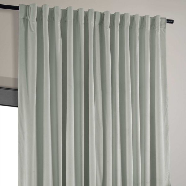 Reflection Gray Double Wide Blackout Velvet Single Curtain Panel 100 x 108, image 5