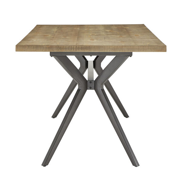 Xavier Black and Light Pine Dining Table, image 3