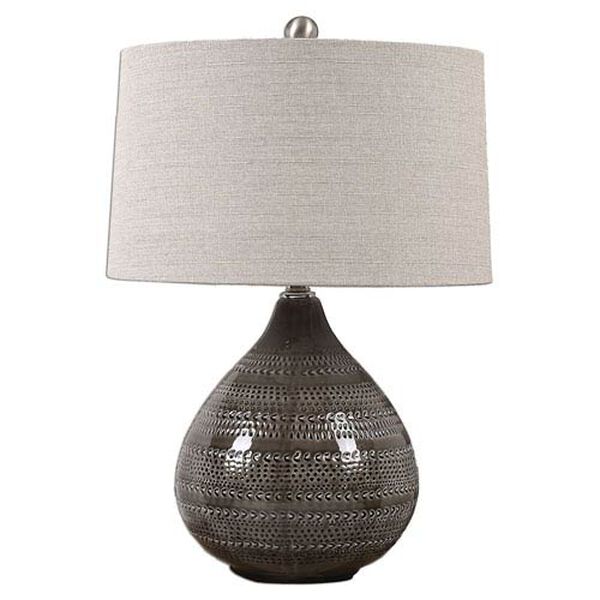 Lerner Smoke Gray Table Lamp, image 1