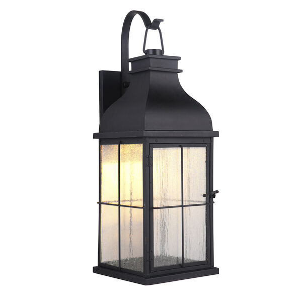Vincent Midnight LED Outdoor Wall Lantern, image 2