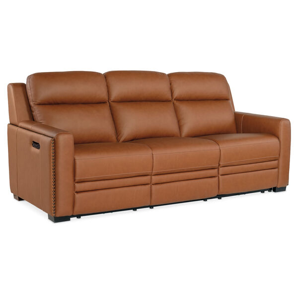 McKinley Brown Power Sofa with Headrest and Lumbar, image 1