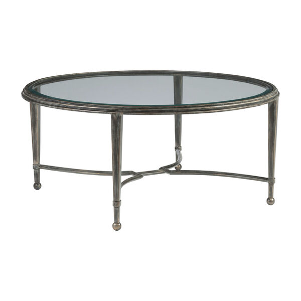 Metal Designs St. Laurent Sangiovese Round Cocktail Table, image 1