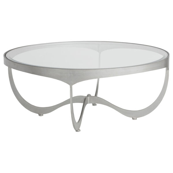 Metal Designs White Sophie Round Cocktail Table, image 1