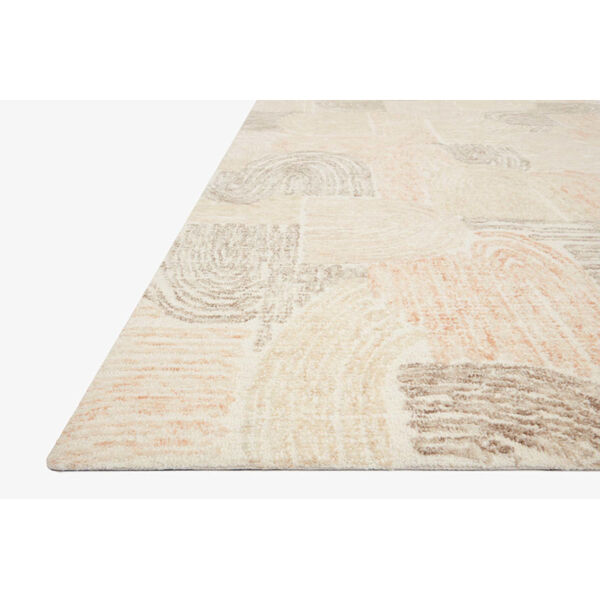 Milo Peach and Pebble Rectangle: 5 Ft. x 7 Ft. 6 In. Rug, image 2