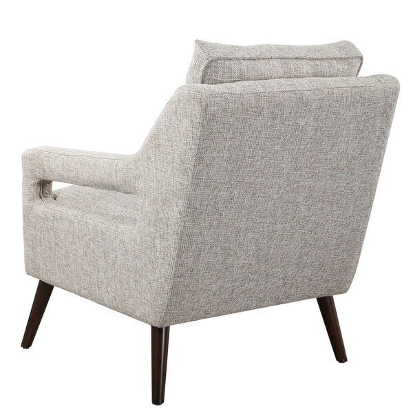 OBrien Gray and Brown Neutral Armchair, image 6