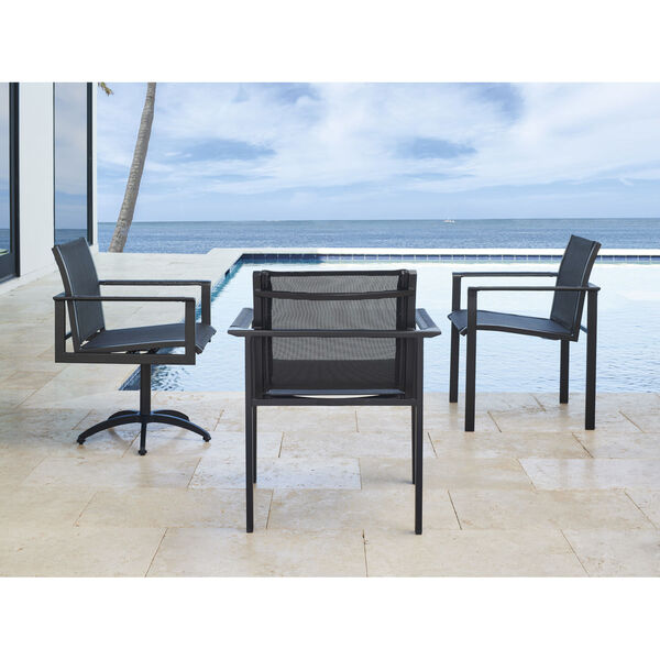 South Beach Dark Graphite Dining Chair, image 2