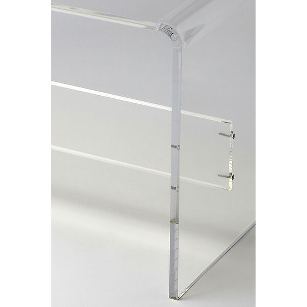Crystal Clear Acrylic Bench, image 2