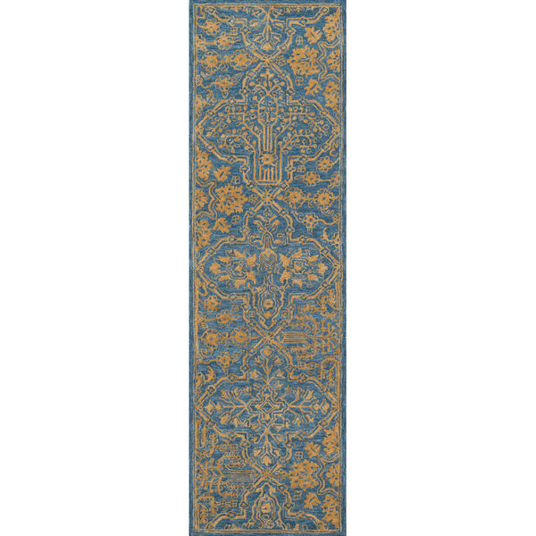 Cosette Blue Rectangular: 7 Ft. 6 In. x 9 Ft. 6 In. Rug, image 6