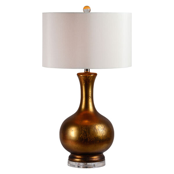 Cleopatra Golden Mercury and Acrylic 30-Inch One-Light Table Lamp, image 1