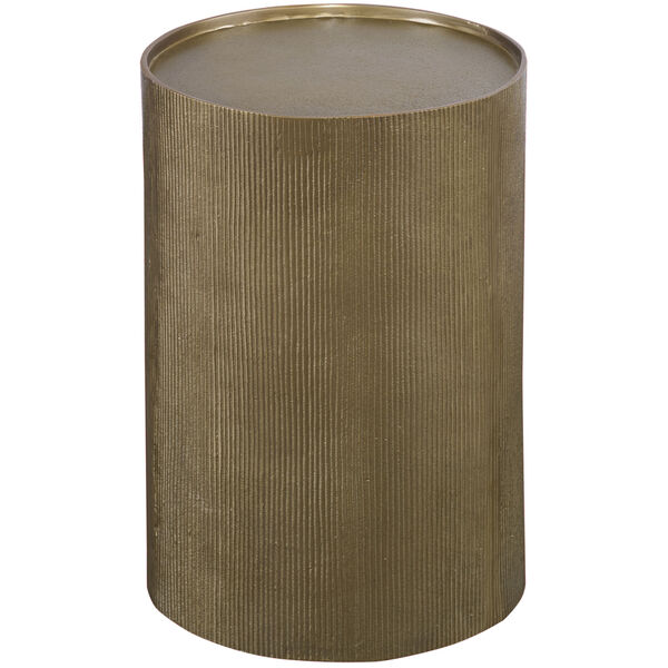 Adrina Antique Gold Accent Table, image 1