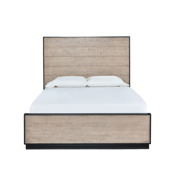 Calloway Beige and Black Complete Bed, image 1