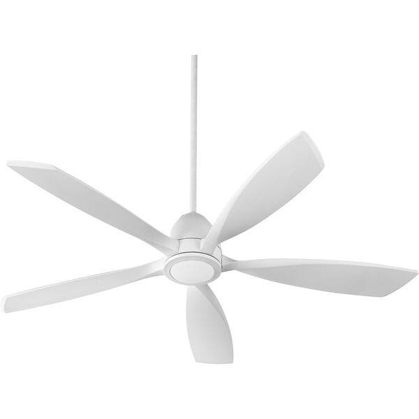 Holt Studio White 56-Inch LED Ceiling Fan, image 1