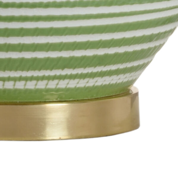 Polished Brass One-Light Table Lamp, image 2