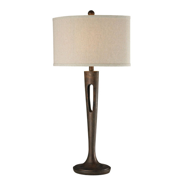 Martcliff Burnished Bronze LED Table Lamp, image 1