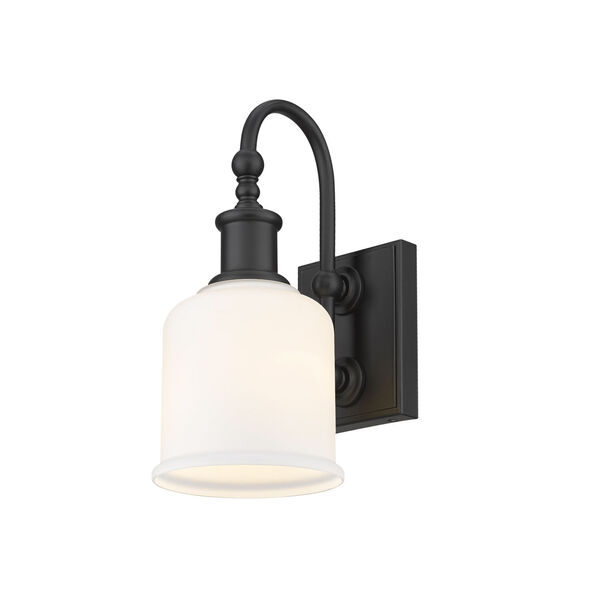 Bryant Matte Black One-Light Six-Inch Wall Sconce, image 1