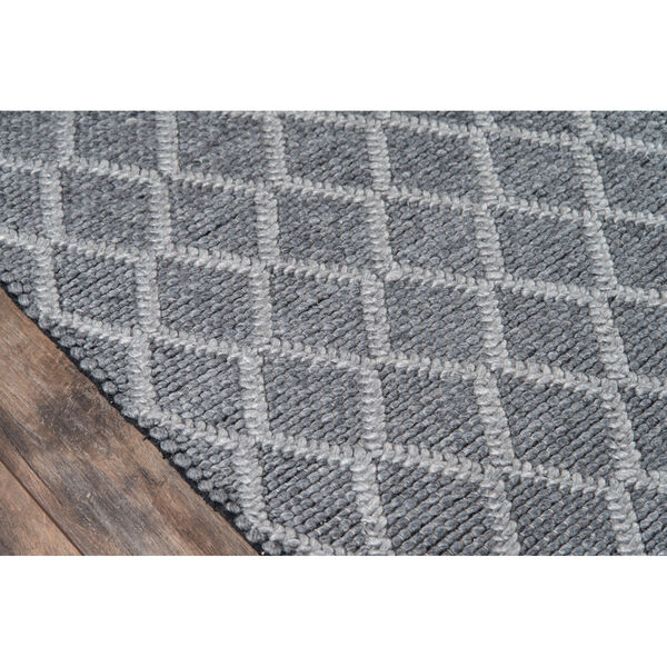 Andes Trellis Geometric Charcoal Runner: 2 Ft. 3 In. x 8 Ft., image 4